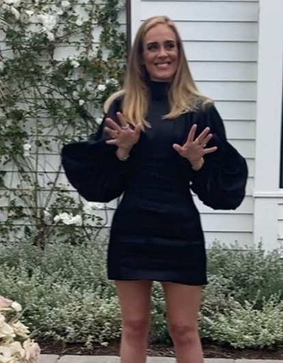 Экстремально похудевшая Адель пошутила о своем весе (видео)