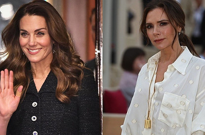 Кейт Миддлтон против Виктории Бекхэм: названа самая стильная женщина Европы