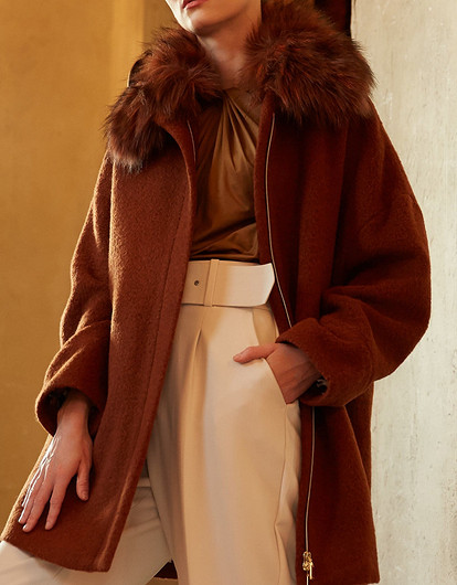 Объект желания: пальто из мягкой шерсти в стиле 80-х