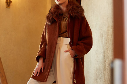 Объект желания: пальто из мягкой шерсти в стиле 80-х