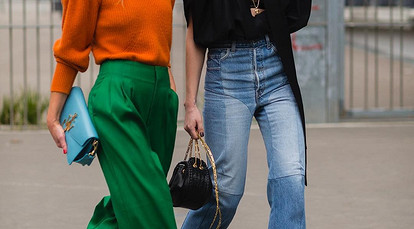 Как и с чем носить стильные кожаные брюки: модные образы