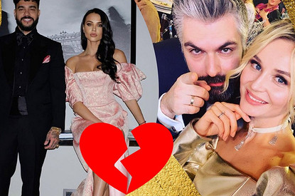 7 красивых российских пар, которые распались в 2020 году