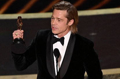 Брэд Питт получил первый «Оскар» за актерское мастерство (видео)