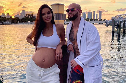 СМИ: Оксана Самойлова и Джиган в четвертый раз стали родителями