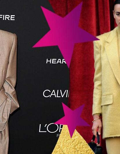 Как носить пиджаки в мужском стиле и не выглядеть нелепо: учимся у Ирины Шейк, Леди Гаги и других звезд