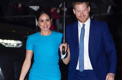 Меган Маркл и принц Гарри впервые посетили светское мероприятие после «мегзита»