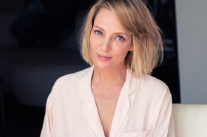 Ума Турман подстригла дочь в стиле своей героини из «Криминального чтива» (видео)