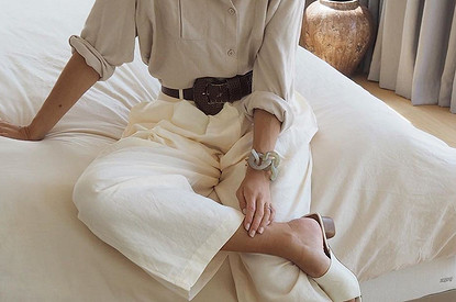 С чем носить брюки палаццо: 50 стильных образов для любого времени года и случая