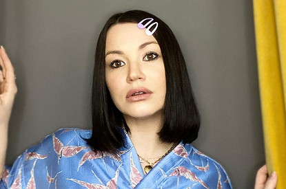 Ида Галич показала архивное фото со свадьбы (шикарное платье)