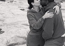 «Навеки вместе»: Ким Кардашьян показала новые романтичные фото с Канье Уэстом