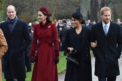 Принц Уильям и Кейт Миддлтон поздравили Гарри и Меган с первым днем рождения Арчи