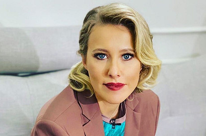 «Не дождетесь!»: Ксения Собчак залезла в гроб (видео)