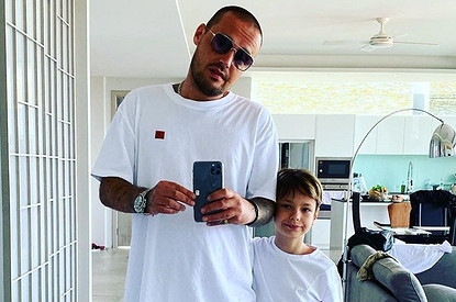 «Папа еще курит»: сын Гуфа подтвердил зависимость рэпера (видео)