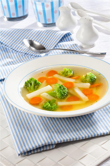 Картофельный суп с брокколи
