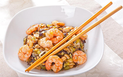 Креветки “Кунг пао”