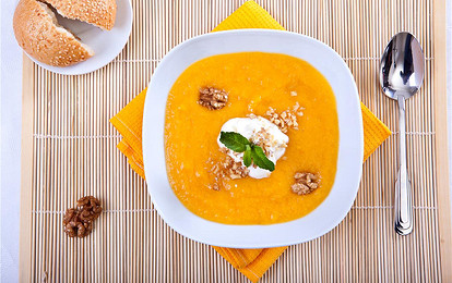 Абрикосовый суп с рисом