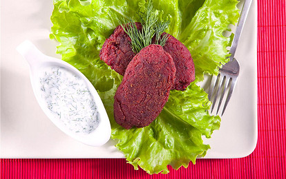 Свекольные биточки