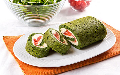 Рулет из шпината