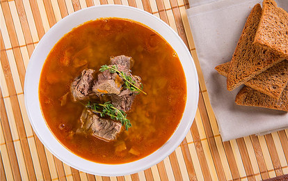 Суп с чечевицей