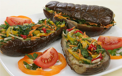 Соленые баклажаны “Остренькие”