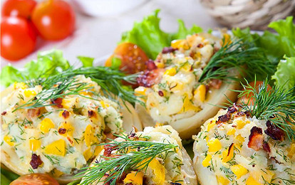 Фаршированный картофель