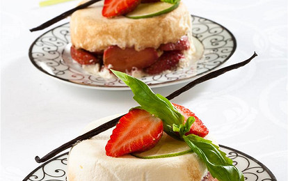 Клубника с маскарпоне