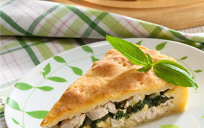 Пирог со шпинатом