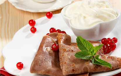 Шоколадные блинчики