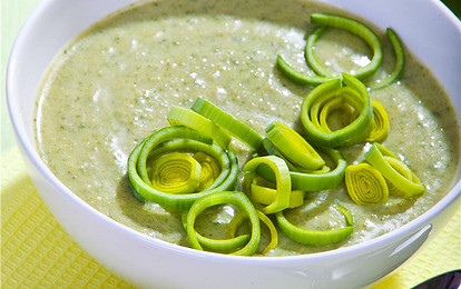 Зеленый суп-пюре