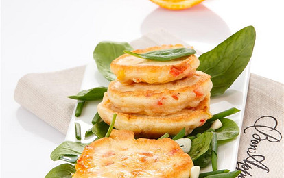 Овощные оладьи