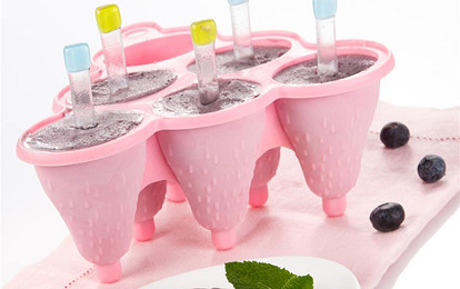 Мороженое из черники