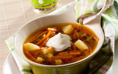 Грибной рассольник