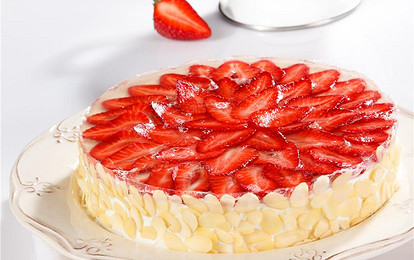 Творожный торт “Клубничка”