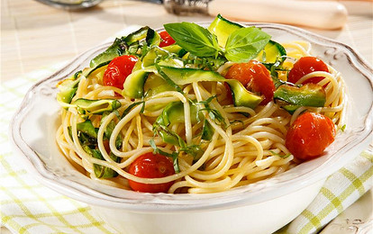 Спагетти с цукини