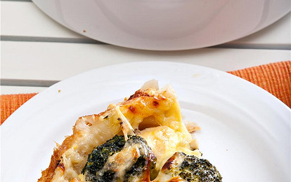 Запеканка с грибами