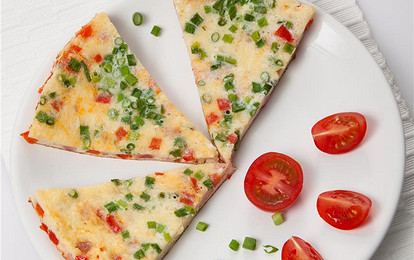 Фриттата со сладким перцем