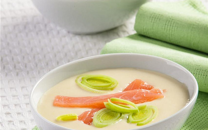 Рыбный крем-суп