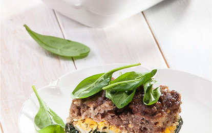 Запеканка со шпинатом