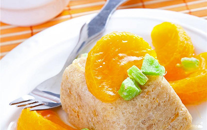 Пудинг с мандаринами