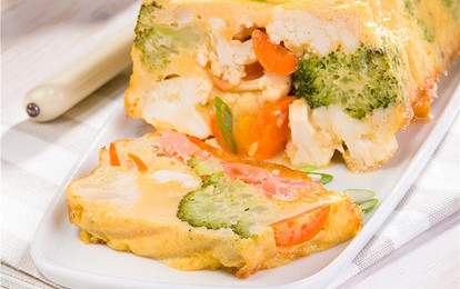 Запеканка с брокколи