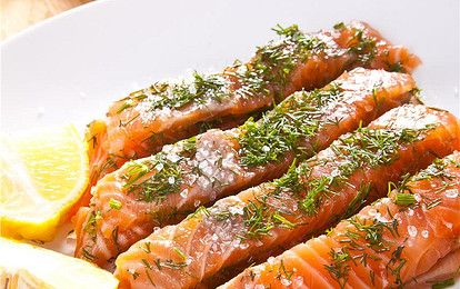 Гравлакс из семги