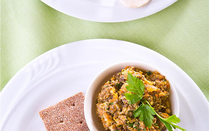 Грибная икра с орехами