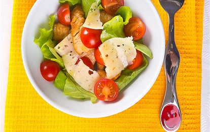 Салат из филе индейки