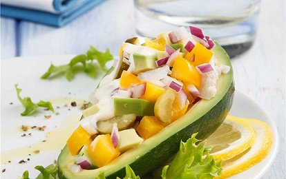 Фаршированные авокадо