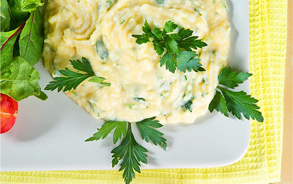 П юре из картофеля и корня сельдерея