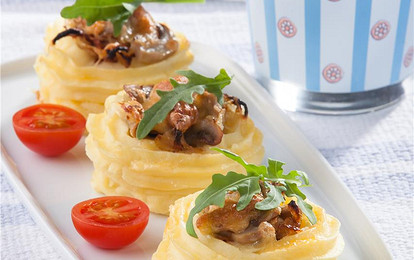 Картофельные гнезда