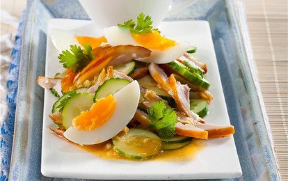 Салат из куриного филе