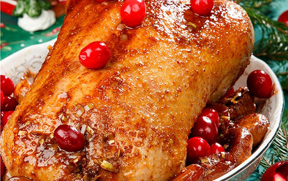 Утка с сухофруктами