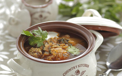 Суп с квашеной капустой