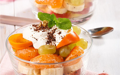 Десерт из хурмы